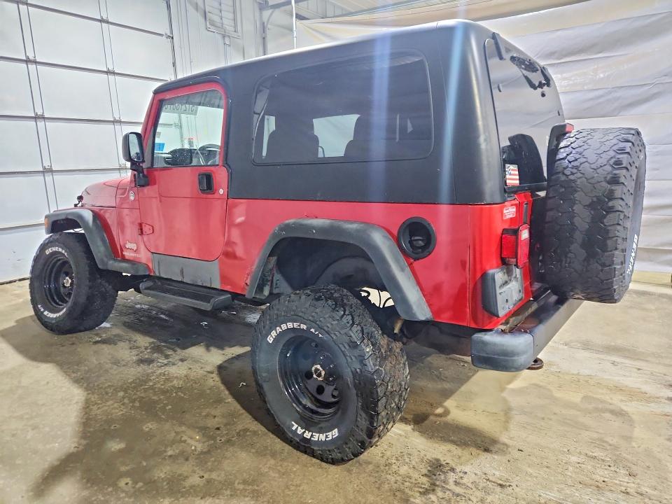 Продажа на аукционе авто 2006 Jeep Wrangler / Tj, vin: 1J4FA44SX6P787396, номер лота: 57218876
