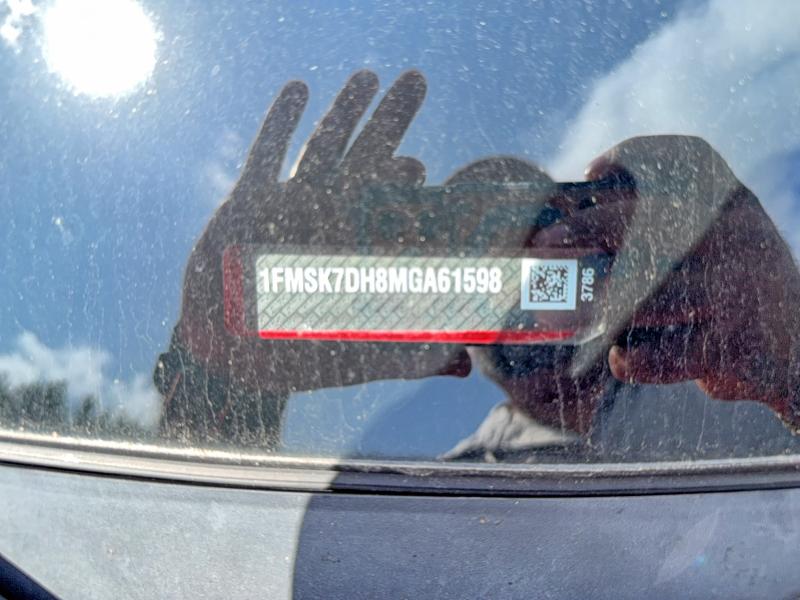 Продажа на аукционе авто 2021 Ford Explorer, vin: 1FMSK7DH8MGA61598, номер лота: 59110586