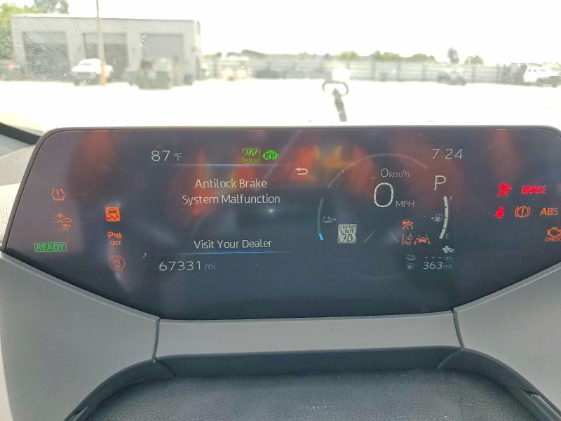 58147806 :رقم المزاد ، JTDACACU6P3008645 vin ، 2023 Toyota Prius مزاد بيع
