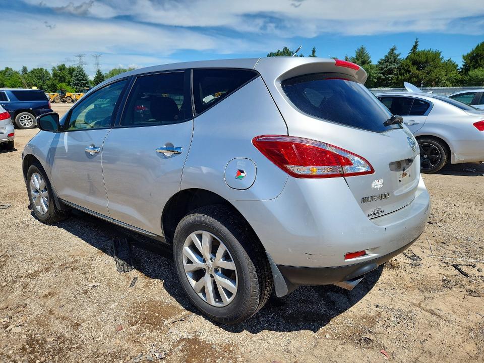 Продажа на аукционе авто 2012 Nissan Murano, vin: JN8AZ1MW9CW209791, номер лота: 58442656