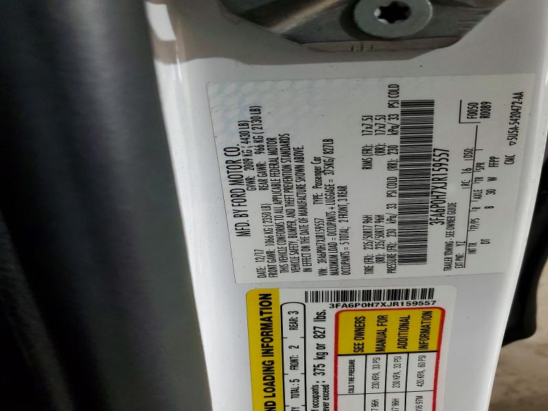 Продаж на аукціоні авто 2018 Ford Fusion, vin: 3FA6P0H7XJR159557, номер лоту: 55149676