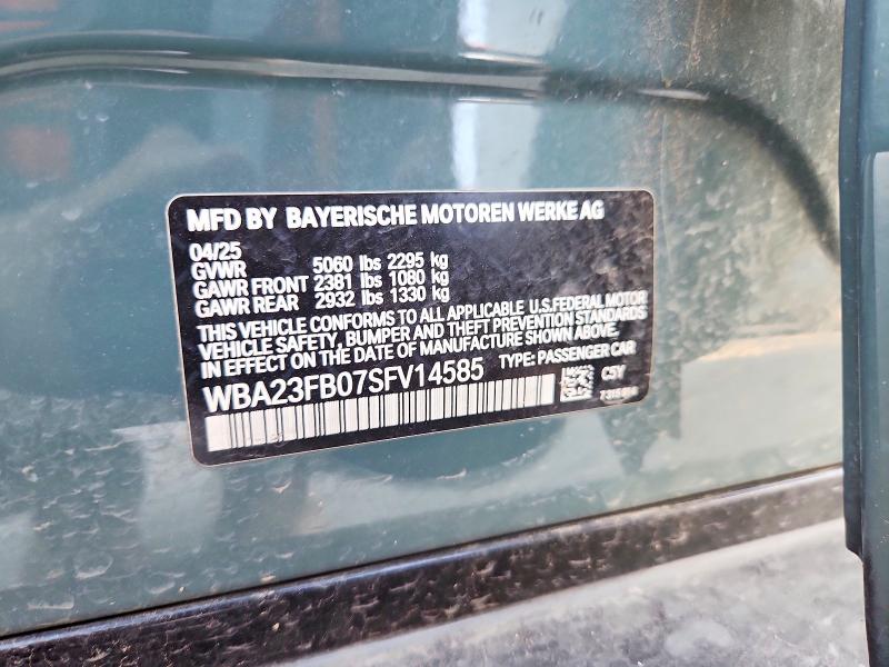 Aukcja sprzedaży 2025 Bmw 430i, vin: WBA23FB07SFV14585, numer aukcji: 55857806