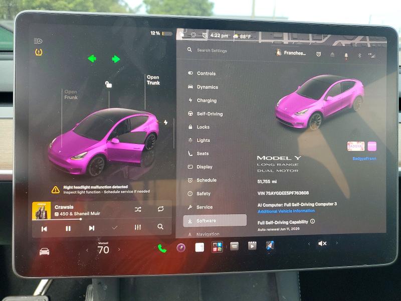 Aukcja sprzedaży 2023 Tesla Model Y, vin: 7SAYGDEE5PF763608, numer aukcji: 56817336