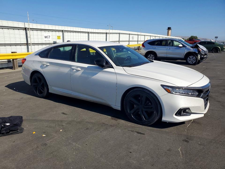Продаж на аукціоні авто 2021 Honda Accord, vin: 1HGCV1F33MA018676, номер лоту: 56165336