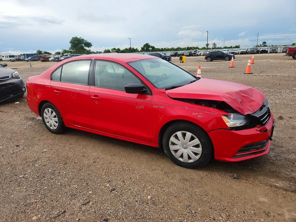 2015 Volkswagen Jetta მანქანა იყიდება აუქციონზე, vin: 3VW2K7AJ4FM427462, აუქციონის ნომერი: 57219166