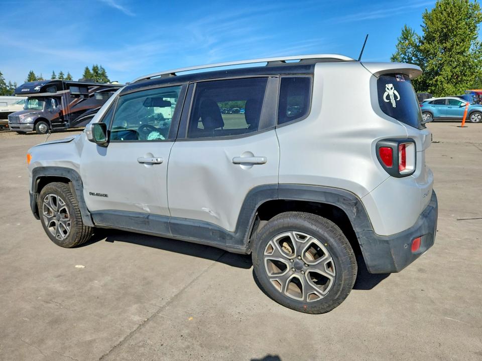 Продаж на аукціоні авто 2018 Jeep Renegade, vin: ZACCJBDB8JPG78721, номер лоту: 57542446