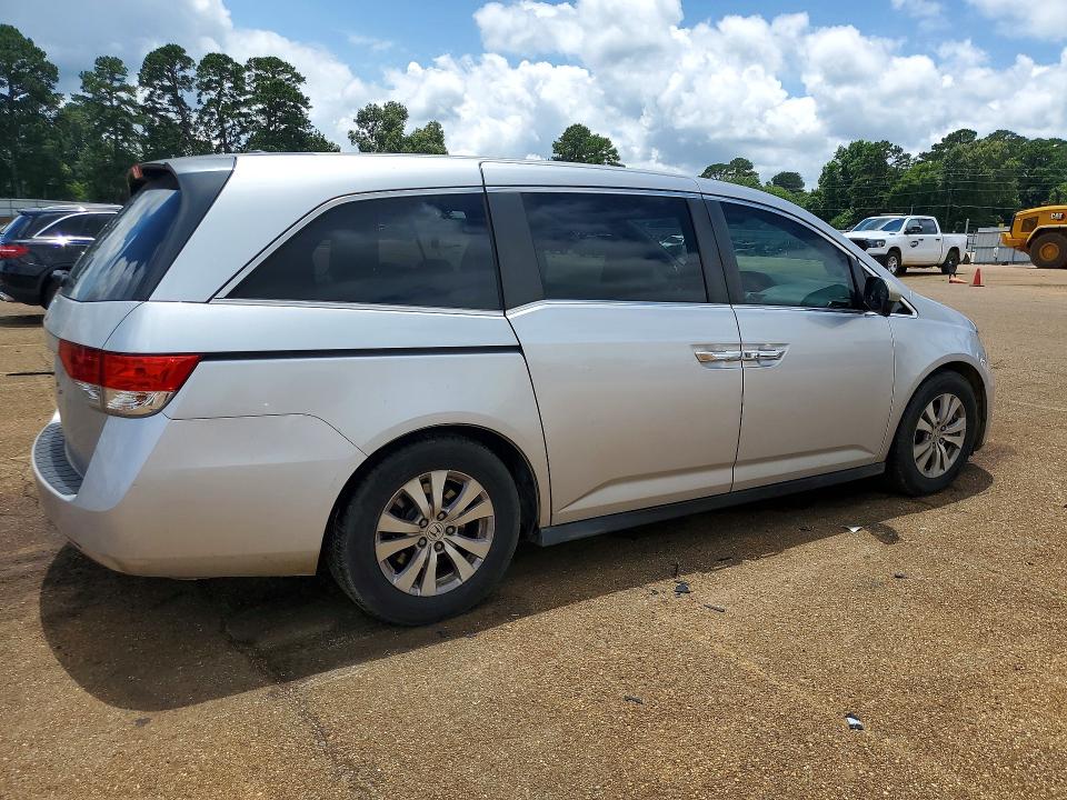 57701356 :رقم المزاد ، 5FNRL5H63EB027500 vin ، 2014 Honda Odyssey مزاد بيع