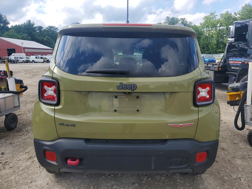 Продажа на аукционе авто 2015 Jeep Renegade, vin: ZACCJBCT5FPB93017, номер лота: 58643776