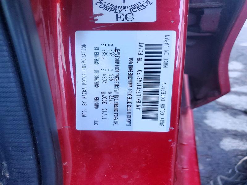 Продажа на аукционе авто 2014 Mazda 3, vin: JM1BM1L72E1142170, номер лота: 56367796