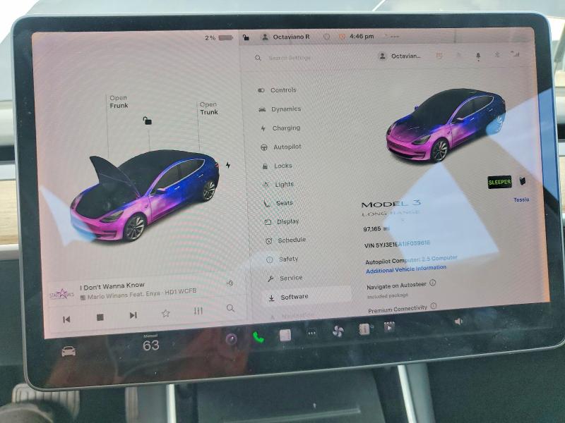 58072446 :رقم المزاد ، 5YJ3E1EA1JF059616 vin ، 2018 Tesla Model 3 مزاد بيع
