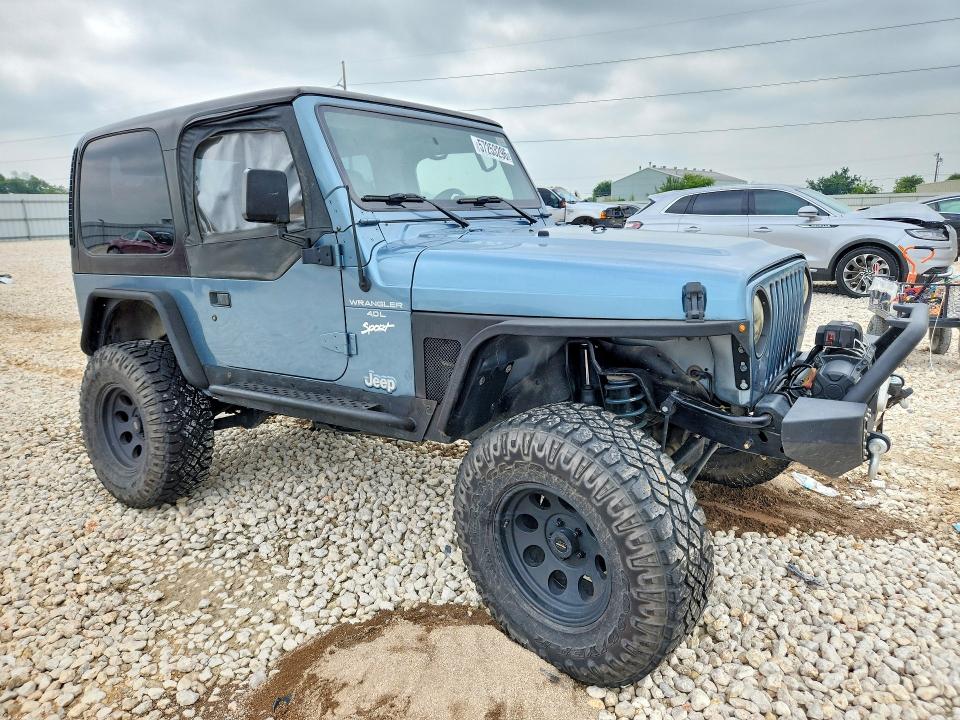 1997 Jeep Wrangler / Tj მანქანა იყიდება აუქციონზე, vin: 1J4FY19S6VP516692, აუქციონის ნომერი: 57253296