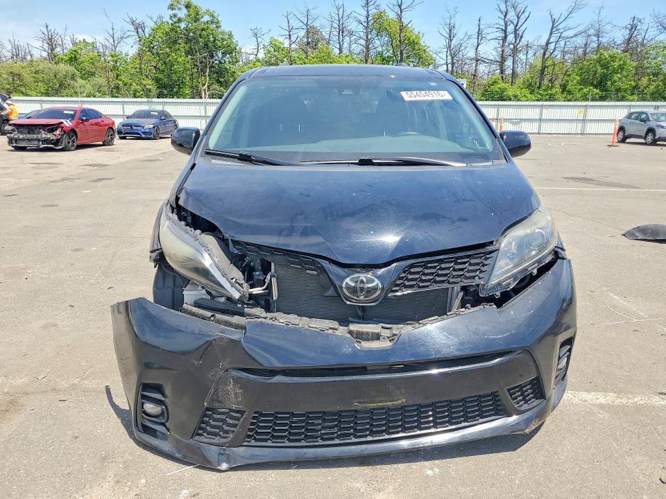2020 Toyota Sienna მანქანა იყიდება აუქციონზე, vin: 5TDXZ3DC6LS035413, აუქციონის ნომერი: 55454916
