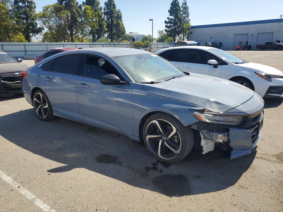 56987986 :رقم المزاد ، 1HGCV1F39NA006050 vin ، 2022 Honda Accord مزاد بيع