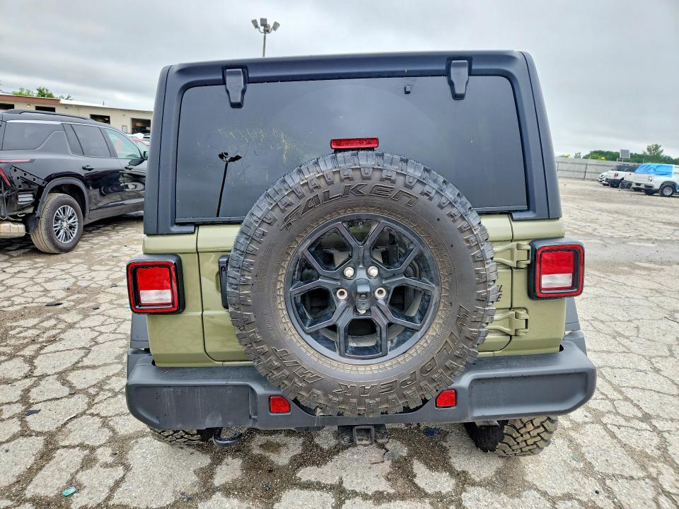 56956466 :رقم المزاد ، 1C4PJXDN8SW509814 vin ، 2025 Jeep Wrangler مزاد بيع