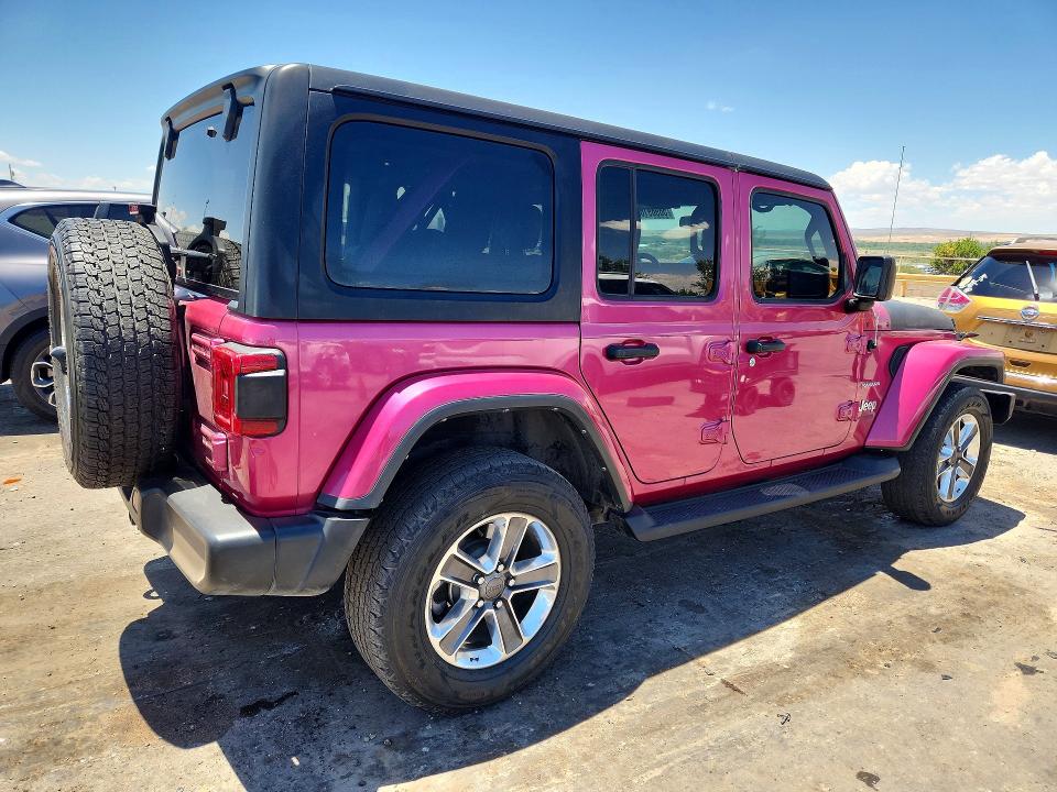 58989166 :رقم المزاد ، 1C4HJXEG3MW840727 vin ، 2021 Jeep Wrangler Unlimited مزاد بيع