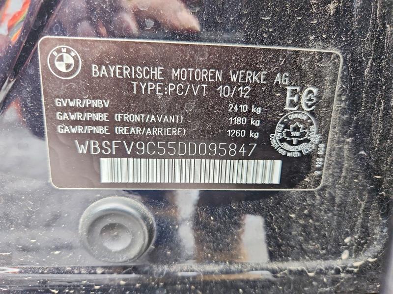 57896126 :رقم المزاد ، WBSFV9C55DD095847 vin ، 2013 Bmw M5 مزاد بيع