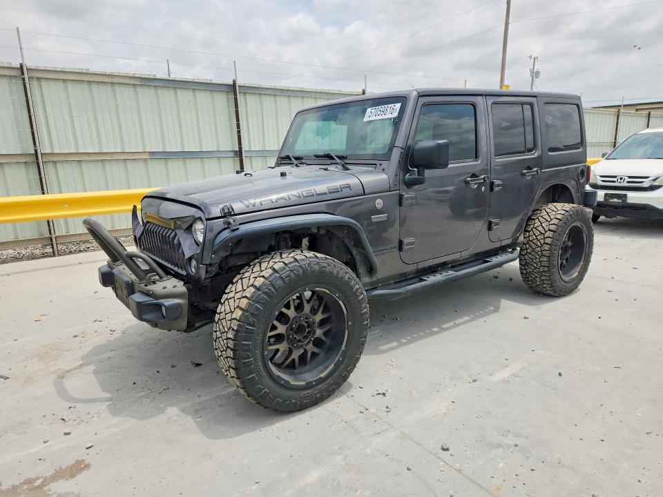 Продаж на аукціоні авто 2016 Jeep Wrangler Unlimited, vin: 1C4BJWEG6GL230472, номер лоту: 57059816