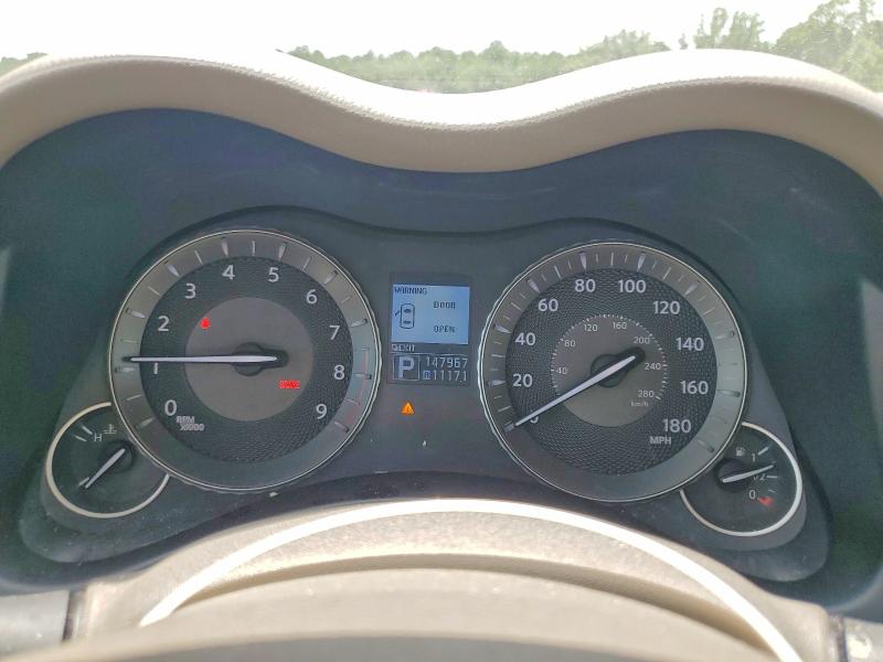55461286 :رقم المزاد ، JN1BY1AP5BM320058 vin ، 2011 Infiniti M37 مزاد بيع