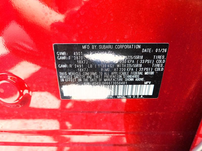 Продажа на аукционе авто 2026 Subaru Forester, vin: 4S4SLDR66T3050401, номер лота: 55634766