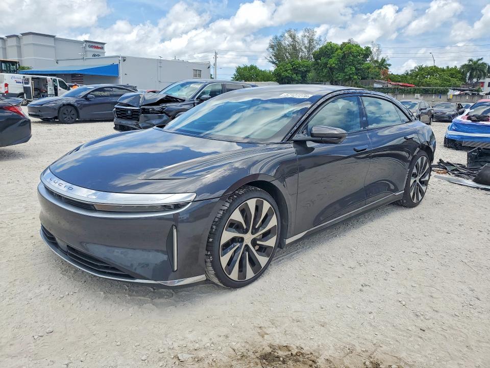 2023 Lucid Motors Air მანქანა იყიდება აუქციონზე, vin: 50EA1TEA0PA002934, აუქციონის ნომერი: 57127276