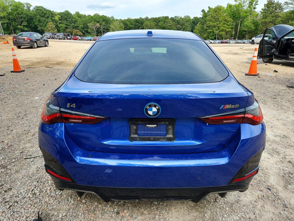 2023 Bmw I4 მანქანა იყიდება აუქციონზე, vin: WBY33AW00PFN82396, აუქციონის ნომერი: 58458156