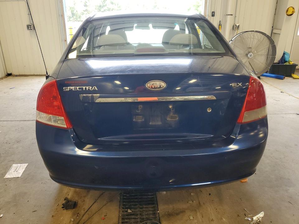 2007 Kia Spectra მანქანა იყიდება აუქციონზე, vin: KNAFE121675455727, აუქციონის ნომერი: 59021586