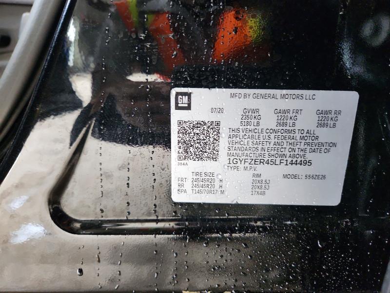 Продаж на аукціоні авто 2020 Cadillac Xt4, vin: 1GYFZER45LF144495, номер лоту: 58913536