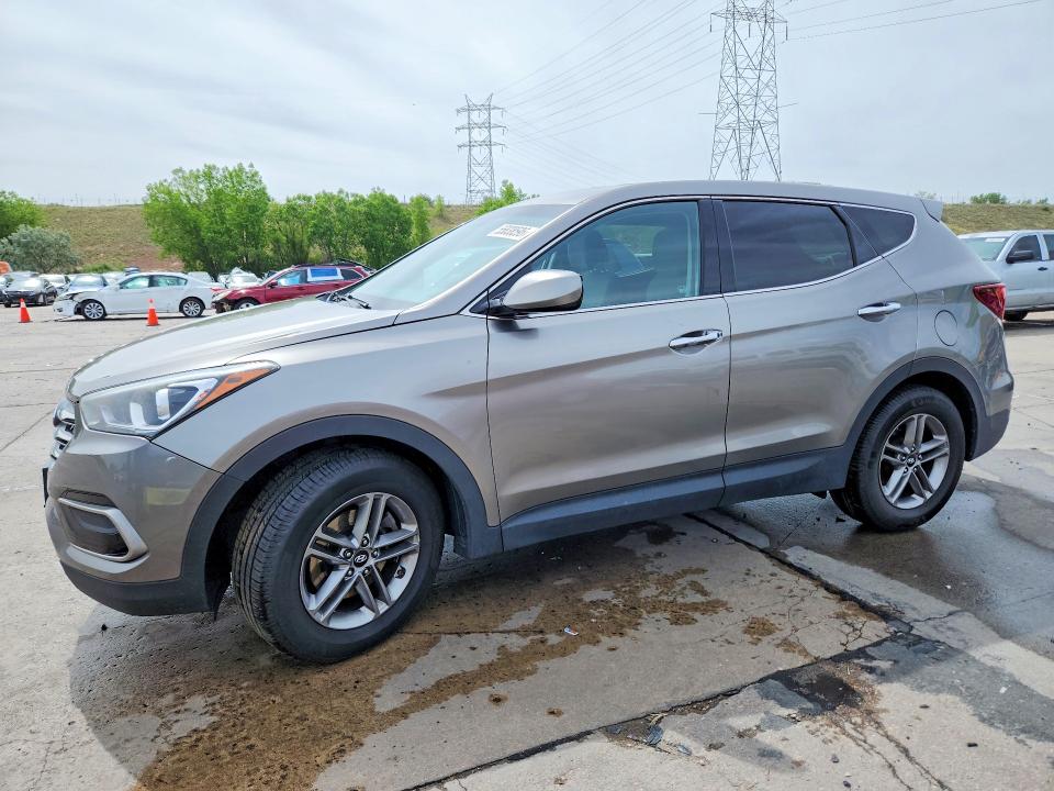 55838596 :رقم المزاد ، 5XYZTDLB1HG443511 vin ، 2017 Hyundai Santa Fe Sport مزاد بيع