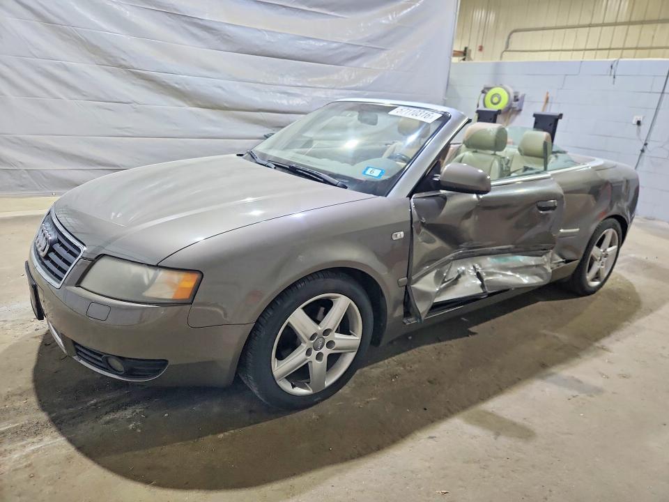 2003 Audi A4 მანქანა იყიდება აუქციონზე, vin: WAUAC48H93K025028, აუქციონის ნომერი: 57110316