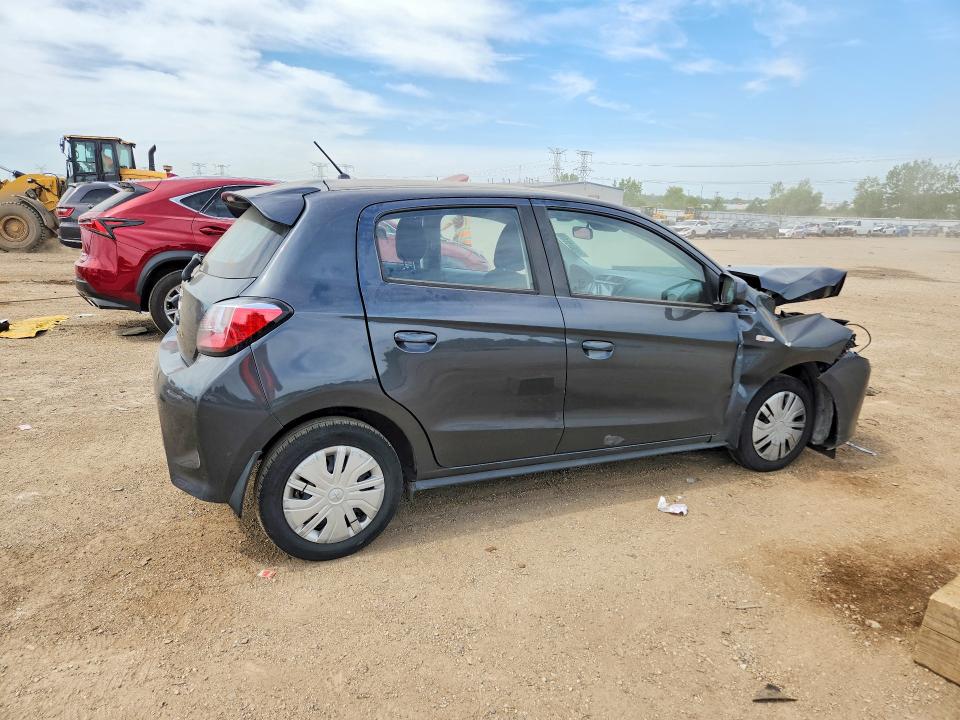 55144956 :رقم المزاد ، ML32AUHJ1RH007633 vin ، 2024 Mitsubishi Mirage مزاد بيع