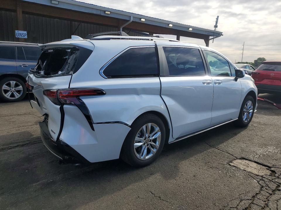 58044746 :رقم المزاد ، 5TDZSKFC5SS179764 vin ، 2025 Toyota Sienna مزاد بيع