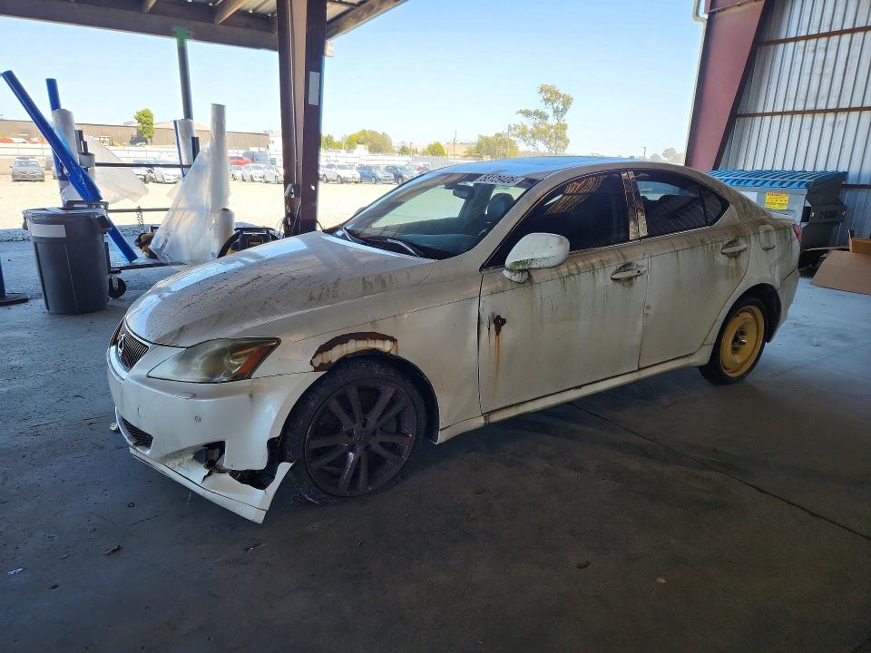 58129406 :رقم المزاد ، JTHBE262275012113 vin ، 2007 Lexus Is مزاد بيع