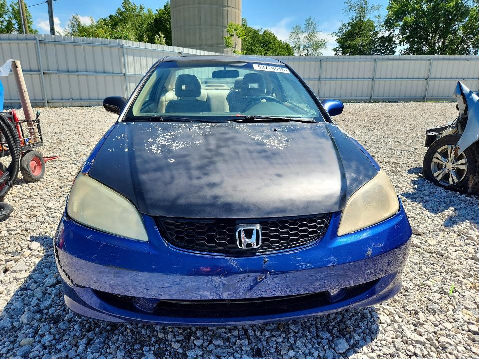 58779916 :رقم المزاد ، 1HGEM22964L022916 vin ، 2004 Honda Civic مزاد بيع