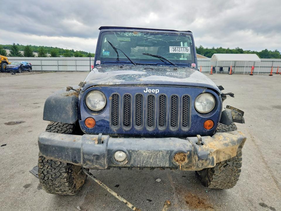 58727776 :رقم المزاد ، 1C4AJWAG4DL546028 vin ، 2013 Jeep Wrangler مزاد بيع