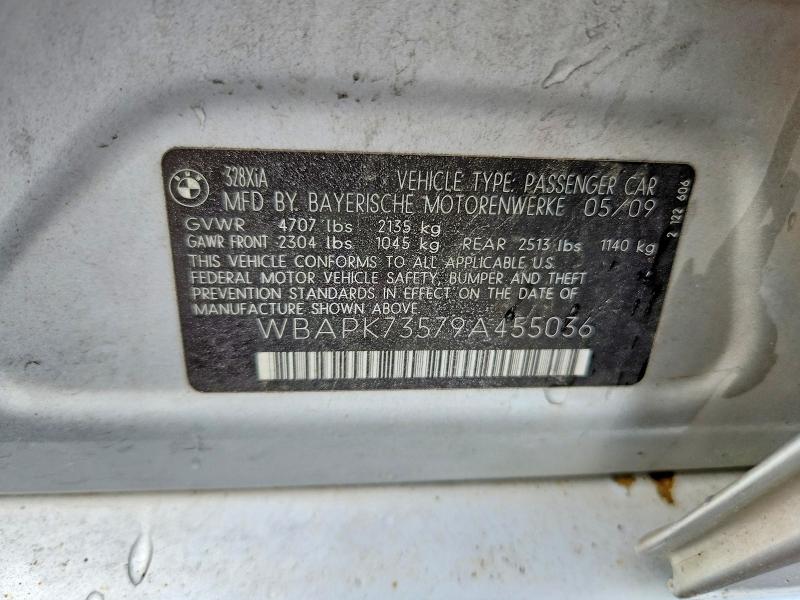 Продажа на аукционе авто 2009 Bmw 328, vin: WBAPK73579A455036, номер лота: 56576756