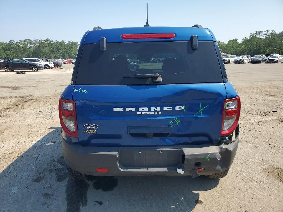 56938306 :رقم المزاد ، 3FMCR9B62RRF22081 vin ، 2024 Ford Bronco Sport مزاد بيع