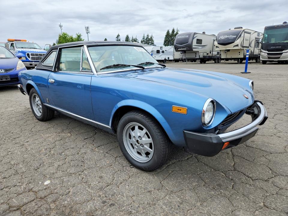 58728016 :رقم المزاد ، 124CS20154136 vin ، 1979 Fiat 2000 مزاد بيع