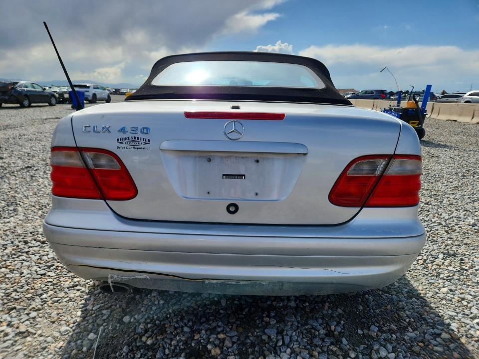 2003 Mercedes-benz Clk მანქანა იყიდება აუქციონზე, vin: WDBLK70G43T137439, აუქციონის ნომერი: 48837996