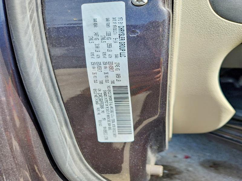2015 Chrysler Town & Country მანქანა იყიდება აუქციონზე, vin: 2C4RC1BG0FR539084, აუქციონის ნომერი: 56067696