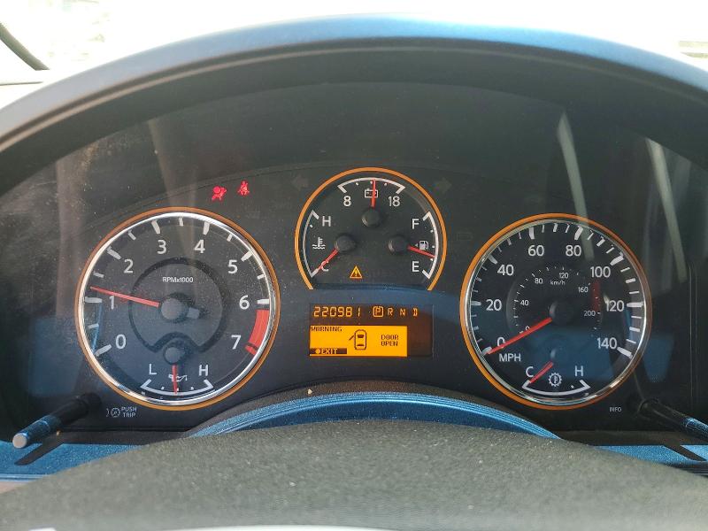2008 Nissan Titan მანქანა იყიდება აუქციონზე, vin: 1N6BA07D58N343574, აუქციონის ნომერი: 58640486