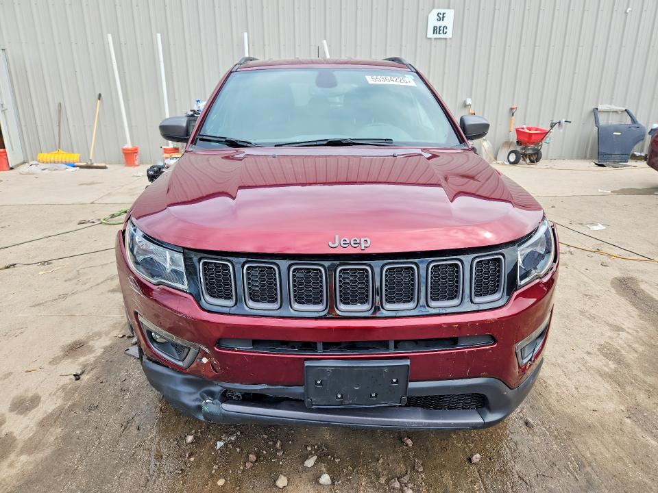 Auction sale of the 2021 Jeep Compass, vin: 3C4NJDEB7MT557551, lot number: 55364226