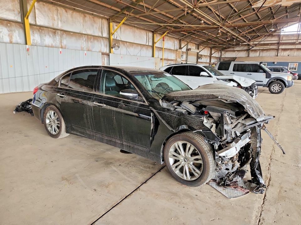 2012 Hyundai Genesis მანქანა იყიდება აუქციონზე, vin: KMHGC4DD1CU154199, აუქციონის ნომერი: 58757316