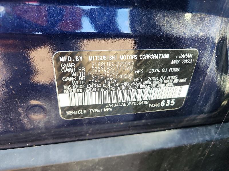 Aukcja sprzedaży 2023 Mitsubishi Outlander, vin: JA4J4UA83PZ056566, numer aukcji: 58555786