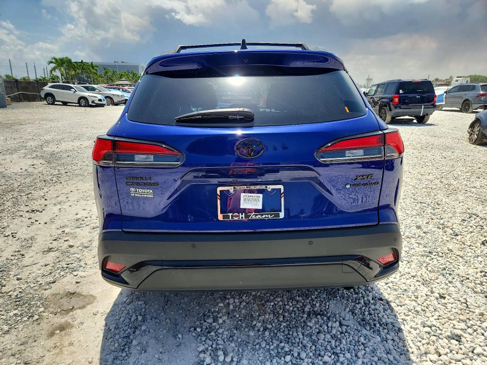 57629576 :رقم المزاد ، 7MUFBABG2SV073008 vin ، 2025 Toyota Corolla Cross Hybrid مزاد بيع