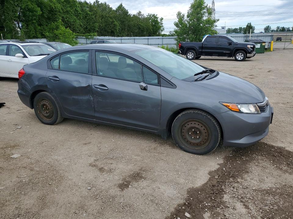 58062806 :رقم المزاد ، 2HGFB2F47CH011671 vin ، 2012 Honda Civic مزاد بيع