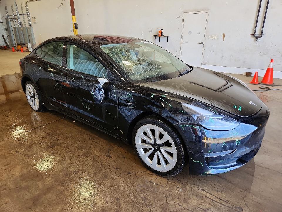 2022 Tesla Model 3 მანქანა იყიდება აუქციონზე, vin: 5YJ3E1EA8NF289126, აუქციონის ნომერი: 56357206