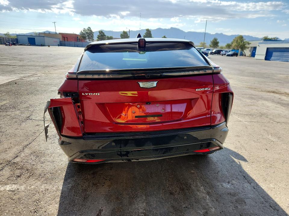 2024 Cadillac Lyriq მანქანა იყიდება აუქციონზე, vin: 1GYKPWRL4RZ135022, აუქციონის ნომერი: 58887816