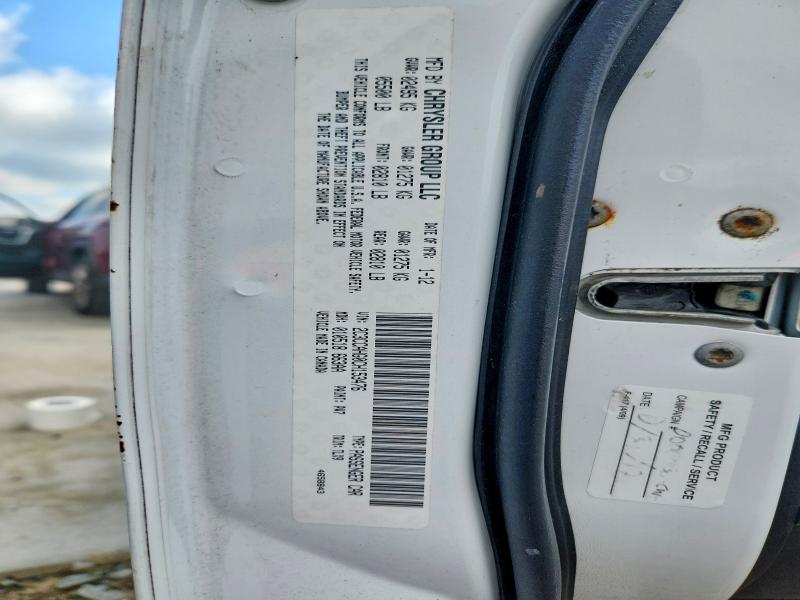55221616 :رقم المزاد ، 2C3CCAHG0CH153476 vin ، 2012 Chrysler 300 مزاد بيع