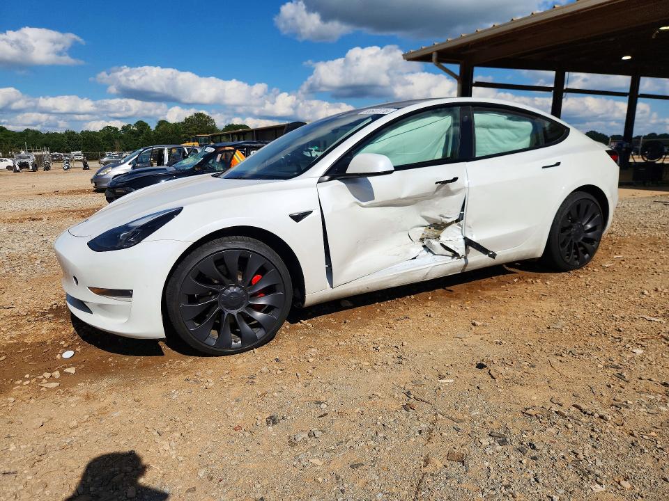 58647776 :رقم المزاد ، 5YJ3E1EC6PF707414 vin ، 2023 Tesla Model 3 مزاد بيع