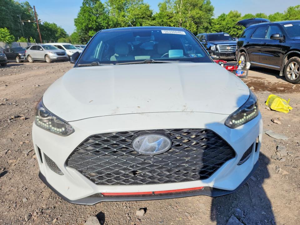 2019 Hyundai Veloster მანქანა იყიდება აუქციონზე, vin: KMHTH6AB0KU004193, აუქციონის ნომერი: 56398646